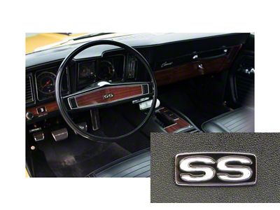 SS Steering Wheel Emblem,1969