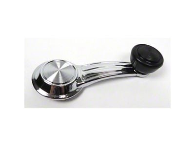 Standard Interior Window Crank Handle with Black Knob (67-81 Camaro)