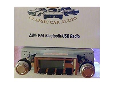 Camaro Stereo, KHE-300USB, Black Face, 1967-1968