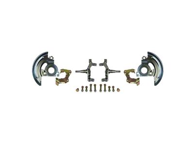 The Right Stuff Detailing Street Series Mini 2-Inch Drop Front Disc Brake Conversion Kit (67-69 Camaro)