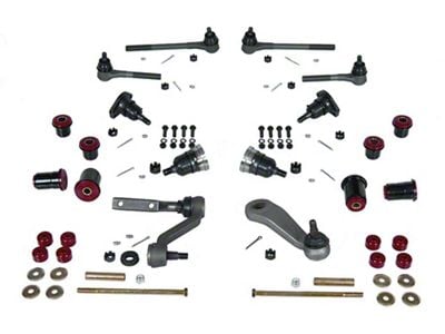 Camaro Suspension Overhaul Kit, Major, With Polyurethane Bushings, For Cars With Quick Ratio Power Steering, 1968-1969