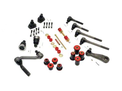 Camaro Suspension Overhaul Kit, Major, With Polyurethane Bushings, For Cars With Standard Ratio Manual Steering, 1967