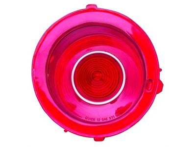 Tail Light Lens; Driver Side (70-73 Camaro, Excluding RS)