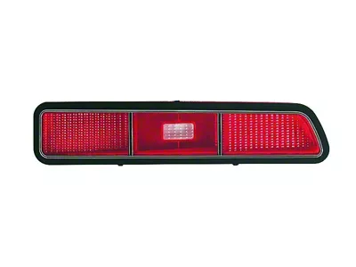 Tail Light Lens; Passenger Side (1969 Camaro, Excluding RS)