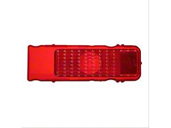 Tail Light Lens; Red (1968 Camaro, Excluding RS)