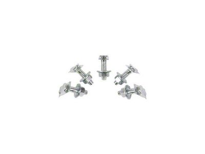 Tail Light Stud Nut Set; Set of 5 (1969 Camaro)