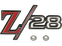 Camaro Taillight Panel Emblem, Z28, 1969 (Z28 Coupe)