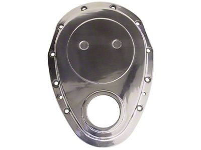 Timing Chain Cover; Aluminum (67-86 Small Block V8 Camaro)