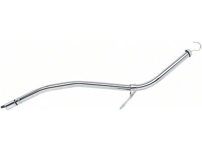 Transmission Dipstick and Tube; 24-Inch Long; Chrome (67-99 Camaro w/ TH400 Automatic Transmission)