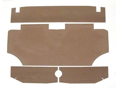 Camaro Trunk Upholstery Panel Kit, 1967-1969