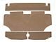 Camaro Trunk Upholstery Panel Kit, 1967-1969