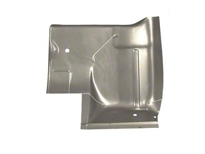 Camaro Under Rear Seat Floor Pan, Left, 1967-1969