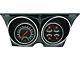 Camaro Updated Gauge Kit, With Black Dials & White Numbers/Needles, Classic Instruments, 1967-1968