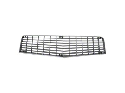 Upper Grille; Argent Silver (74-77 Camaro, Excluding RS & Z/28)