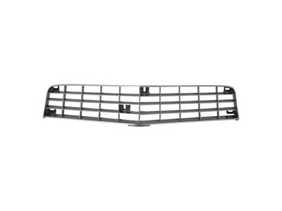 Upper Grille; Argent Silver (78-79 Camaro Base, LT)