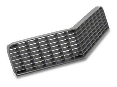 OPR Upper Grille; Gray (74-77 Camaro, Excluding Z28)