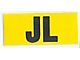 Camaro Valve Cover Decal, Code JL, 396/375hp, For Cars WithAutomatic Transmission, 1969