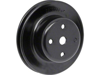 Water Pump Pulley; Deep Single Groove (70-73 V8 Camaro)