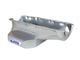 Canton Pre-1980 Small Block Chevy 12-Inch Long Sump Road Race Oil Pan; Zinc Plated (67-79 Camaro)