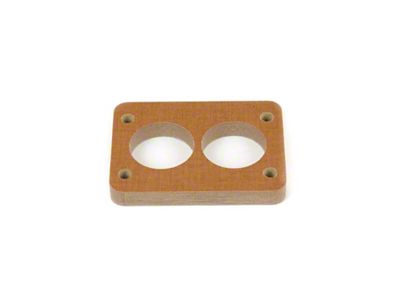 Canton Rochester 2BBL Phenolic Carburetor Spacer; 1/2-Inch (Universal; Some Adaptation May Be Required)