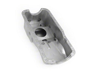 Canton 351W Stock Replacement Front Sump Oil Pan; Raw (69-70 Mustang)