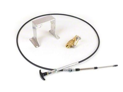 Canton Accusump Oil Accumulator Manual Valve Cable Kit; 6-Foot (Universal; Some Adaptation May Be Required)