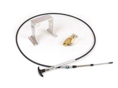 Canton Accusump Oil Accumulator Manual Valve Cable Kit; 6-Foot (Universal; Some Adaptation May Be Required)