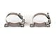 Canton Steel Mounting Clamps for 1-Quart Accusump Oil Accumulators (Universal; Some Adaptation May Be Required)