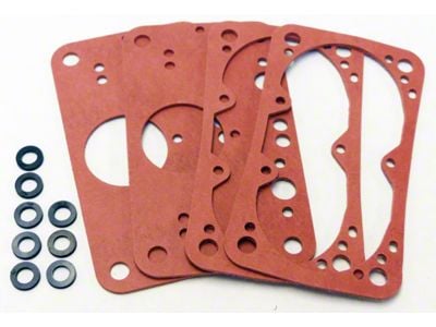 Carburetor Gaskets; 2-Fuel Bowl and 2-Metering Block Non-Stick Gaskets