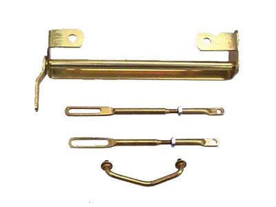 Carburetor Linkage, 3 x 2 Carburetors, Small Block