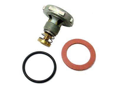 Carburetor Power Valve - High-Flow Single Stage Model 3.5 Hg.; Gasket Included