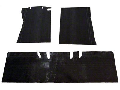 Carpet Underlayment Set, Falcon, Ranchero, Comet, 1960-1965 (Except Convertible)