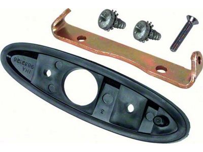 Bullet Mirror Mounting Kit; Passenger Side (70-72 GTO, LeMans)