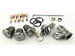 Door/Trunck and Glove Box Lock and Key; Set (70-72 GTO, LeMans, Tempest)