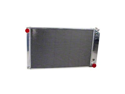 PerformanceFit CrossFlow Radiator; 2-Row (68-72 GTO w/ Automatic Transmission)