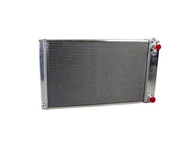 PerformanceFit CrossFlow Radiator for Early LS 1/2/3 Engines; 2-Row (68-72 GTO w/ Manual Transmission)