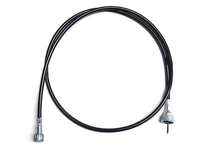 Speedometer Cable Double Screw Type and Casing; 57-Inch (69-71 GTO, LeMans; 61-70 Tempest)