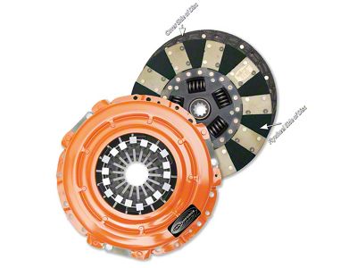 Centerforce Dual Friction Clutch Pressure Plate and Disc Kit; 26-Spline (71-81 350 V8 Camaro)