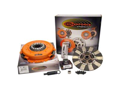 Centerforce Dual Friction Organic/Carbon Clutch Kit; 10-Spline (62-84 Small Block V8 C10, C20, K10, K20