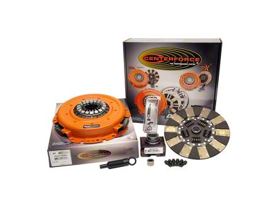 Centerforce Dual Friction Organic/Carbon Clutch Kit; 26-Spline (62-84 Small Block V8 C10, C20, K10, K20