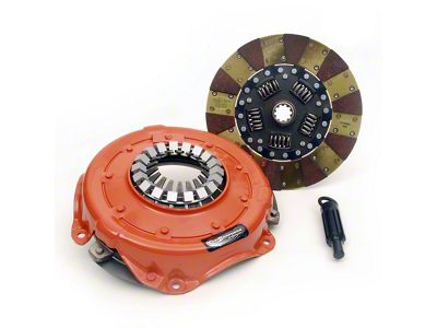 Centerforce Dual Friction Clutch Pressure Plate and Disc Kit; 10-Spline (57-78 Small Block V8 Corvette C1, C2, C3 & C4)