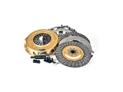 Centerforce SST Solid Street Twin Disc Organic Clutch Kit with Flywheel; 10-Spline (57-78 Corvette C1, C2 & C3)