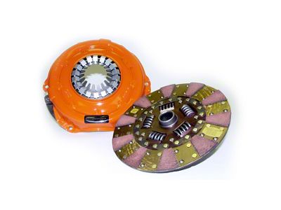 Centerforce Dual Friction Clutch Pressure Plate and Disc Kit; 26-Spline (64-73 Small Block V8 Mustang)