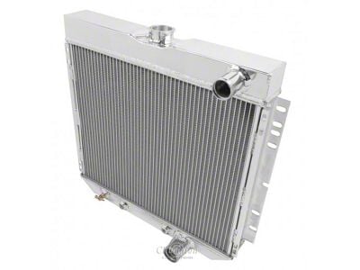 Aluminum Radiator; 3-Row (66-70 Falcon; 66-68 Comet)