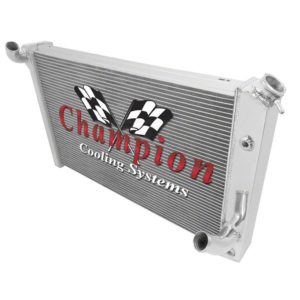 Ecklers Aluminum Radiator; 3-Row (84-90 Corvette C4)