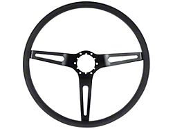 3-Spoke Comfort Grip Steering Wheel; Black (69-72 Chevelle)