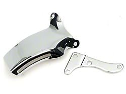 Alternator Bracket, Small Block, Intake Manifold, Chrome