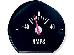 Chevelle Amp Gauge, With Green Numbers, Super Sport SS , 1970