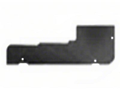 Chevelle And Malibu Convertible Piston Cover Upper Filler Panel, Steel, 1968-1972