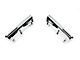 Chevelle Armrest Bases, Rear, Chrome, 2-Door Coupe, 1964-1967